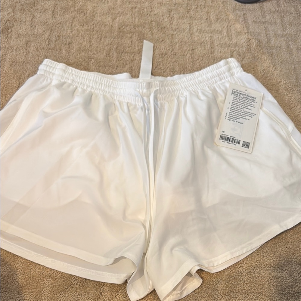 Lululemon Lightweight Relaxed Short 3” Long Liner size 10 NWT